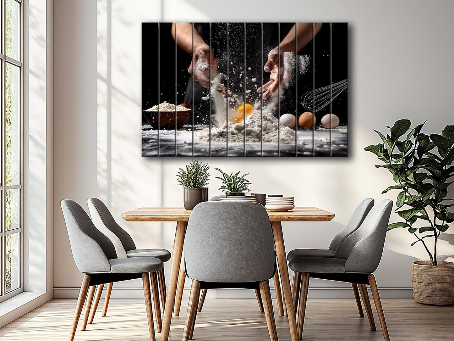 Pizza Wall Art - Wood Wall Decor | Rustic Kitchen Art | Chef Gift Ideas | Print On Wood