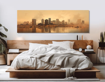 Baltimore Canvas Print – Abstract Wall Art | Framed, Ready to Hang, Gallery Wrapped