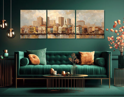 Rustic New Orleans Canvas Print – Gallery Wrapped Cotton Canvas | Ready to Hang Wall Art