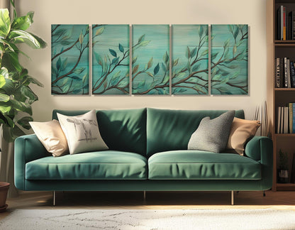 Spring Tree Canvas Print – Gallery Wrapped Cotton Canvas With Floating Frame