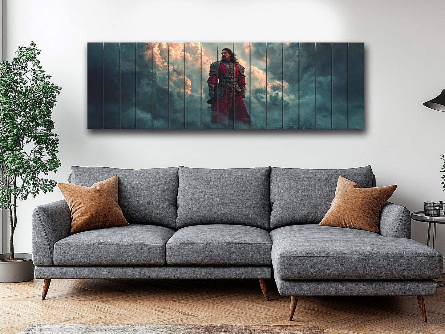 Vlad the Impaler Gothic Print on Wood
