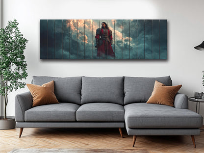 Vlad the Impaler Gothic Print on Wood
