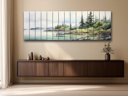 Isle Royale National Park Print on Natural Wood –  Michigan, United States Wall Art