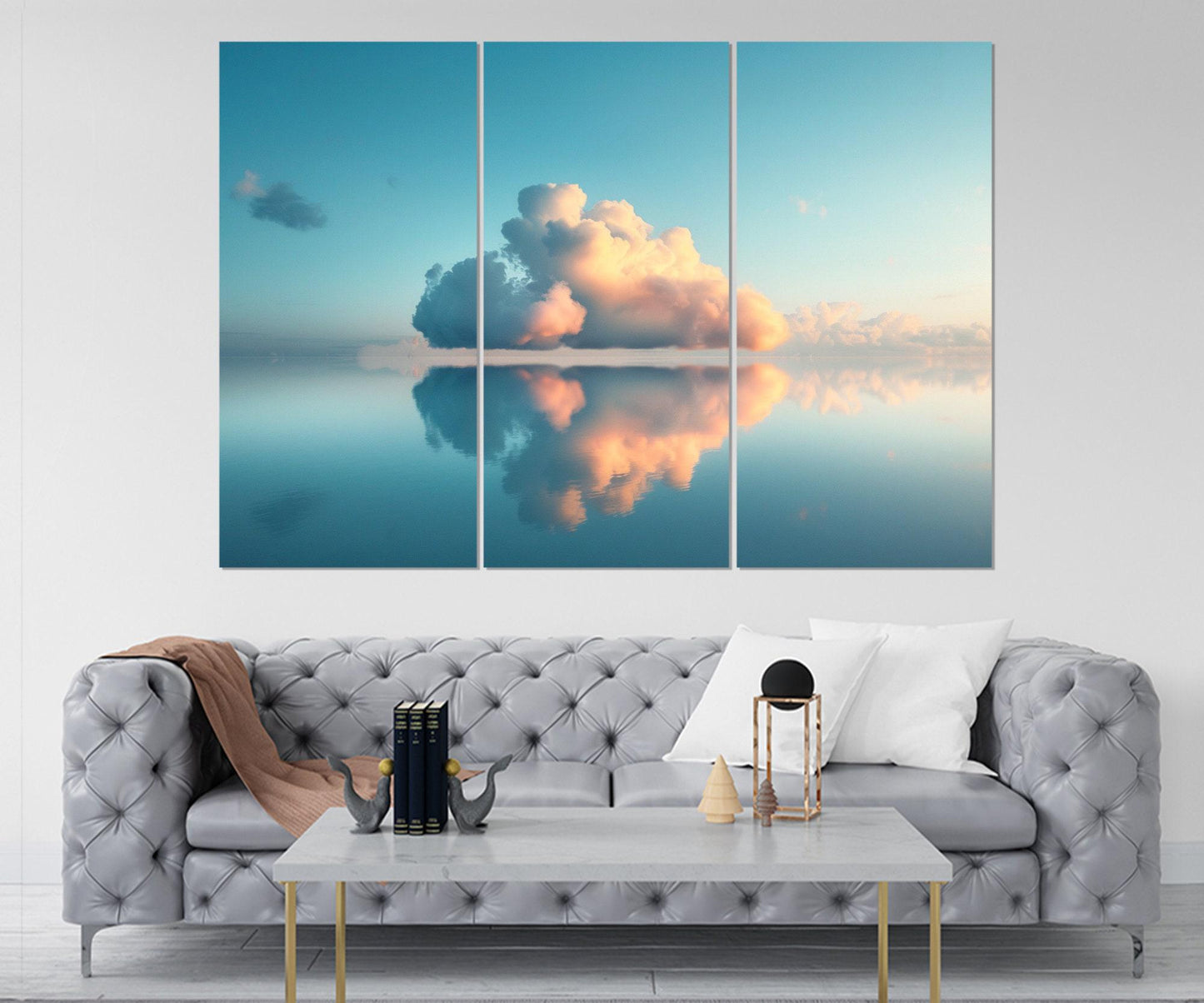 Minimalist Sky Canvas Print – Framed Canvas Art | Ready to Hang Wall Decor