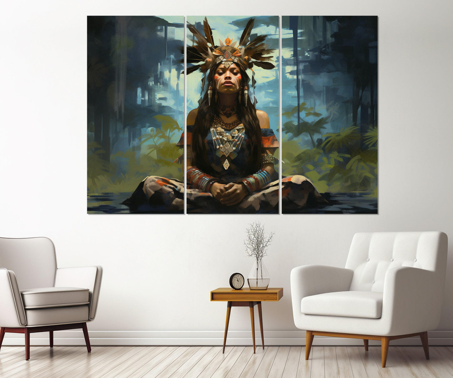 Native American Wall Art – First Nations Canvas Print | Framed Cotton Canvas Ready to Hang