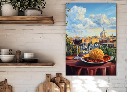 Rome Canvas Print – Supplì Wall Art | Framed Floating Frame Canvas, Ready to Hang