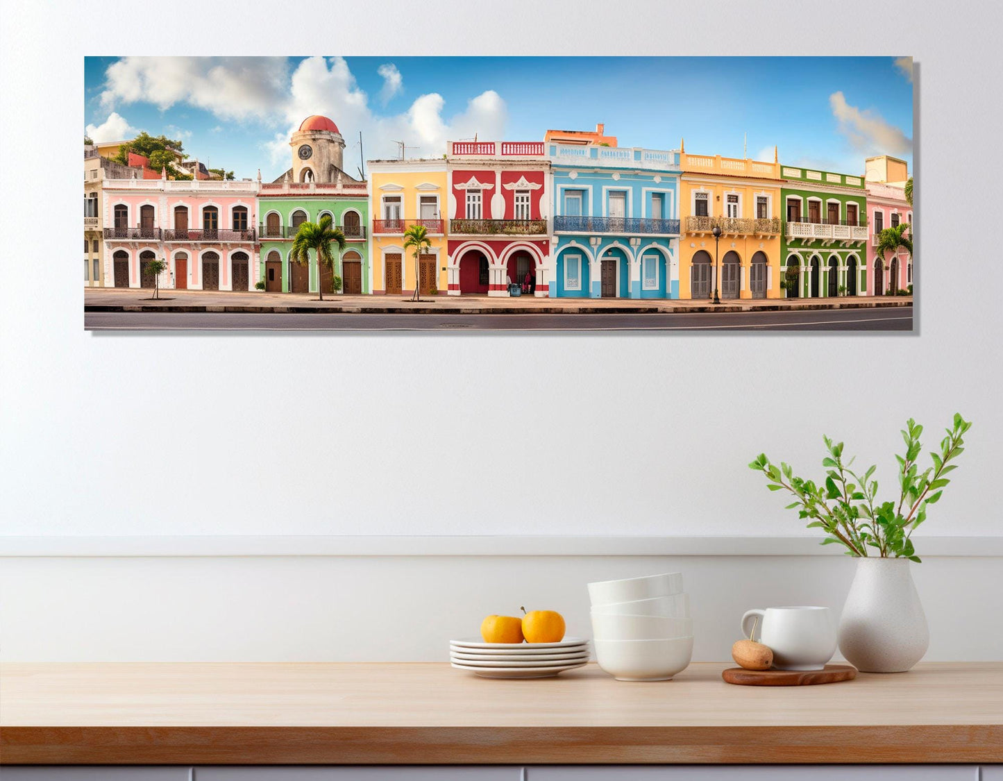 Puerto Rico Canvas Print – San Juan Wall Art | Large Framed Canvas, Ready to Hang