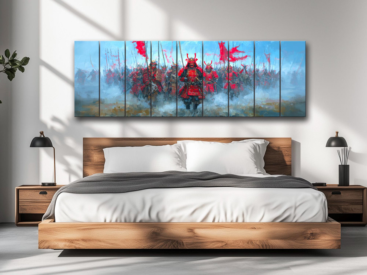 Takeda Shingen Samurai Battle Wood Print