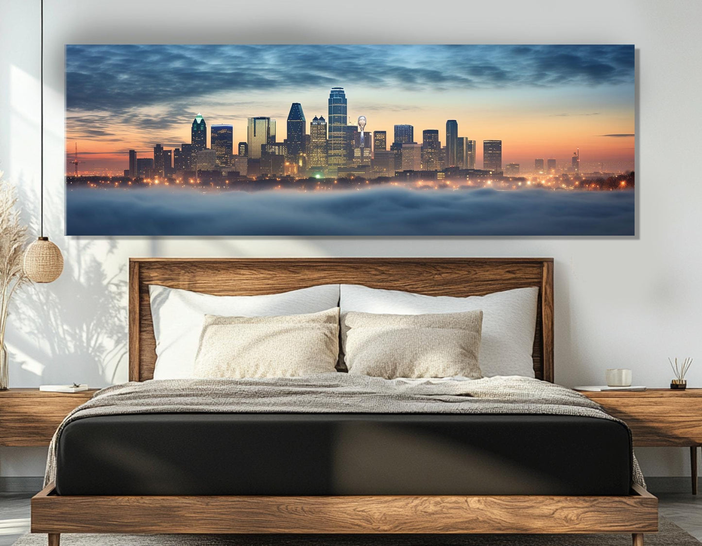 Dallas Canvas Print – Large Abstract Wall Art | Gallery Wrapped Cotton Canvas