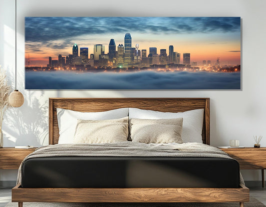 Dallas Canvas Print – Large Abstract Wall Art | Gallery Wrapped Cotton Canvas