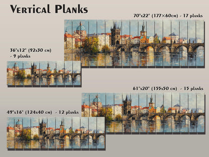 Atlanta Skyline Wood Print – Rustic Wall Art | Beige Cityscape Painting on Distressed Wood