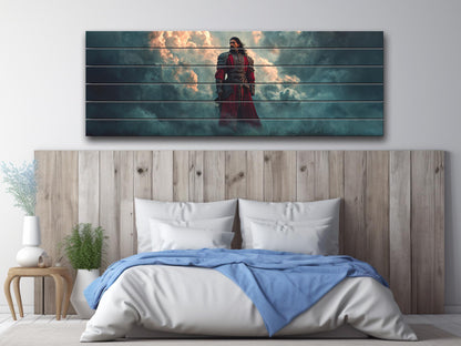 Vlad the Impaler Gothic Print on Wood