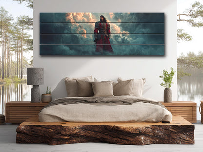 Vlad the Impaler Gothic Print on Wood