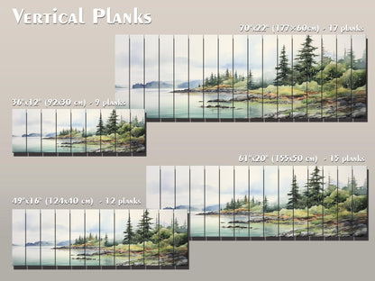 Isle Royale National Park Print on Natural Wood –  Michigan, United States Wall Art