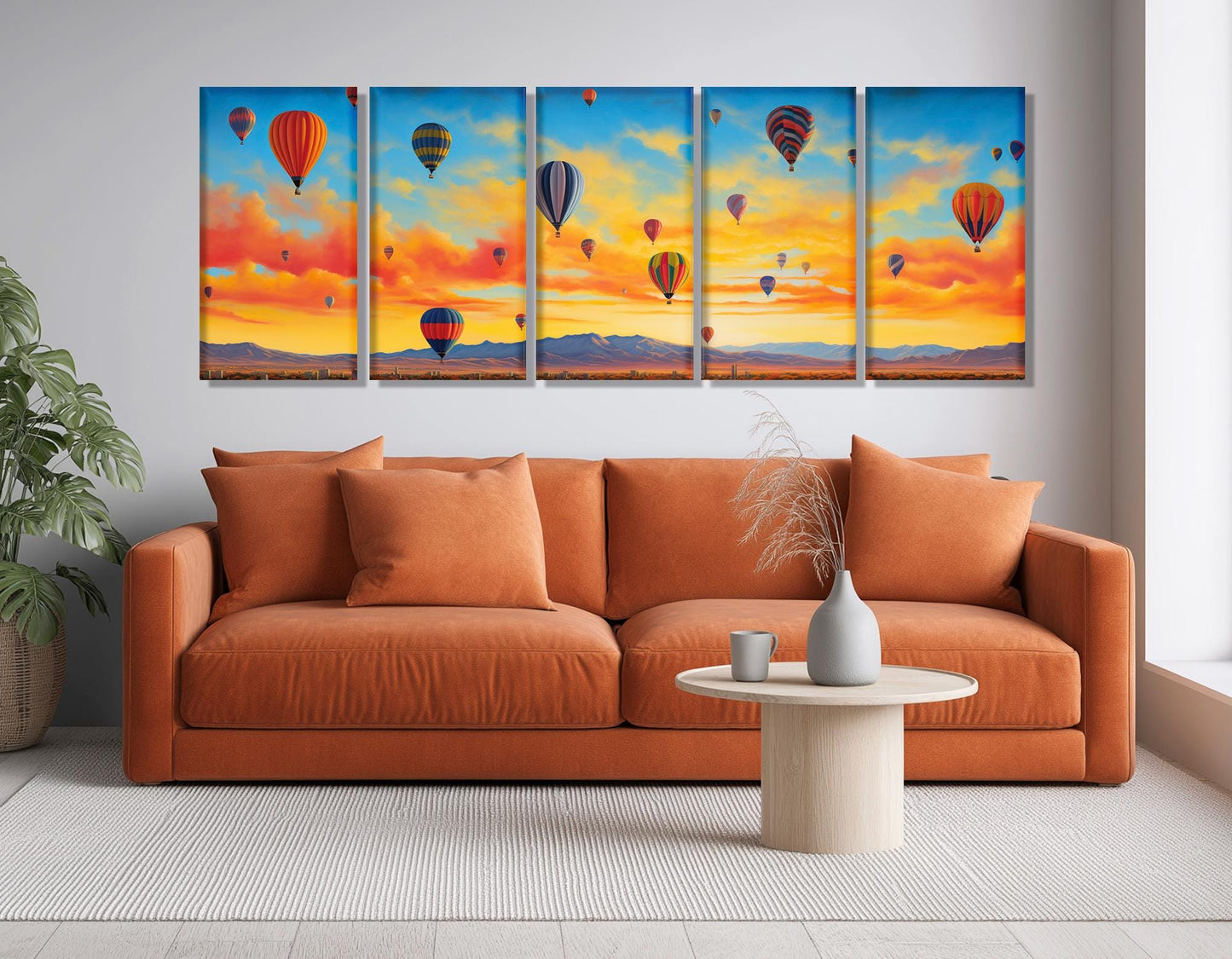 Albuquerque Wall Art – Balloon Festival Canvas Print | Framed & Ready to Hang