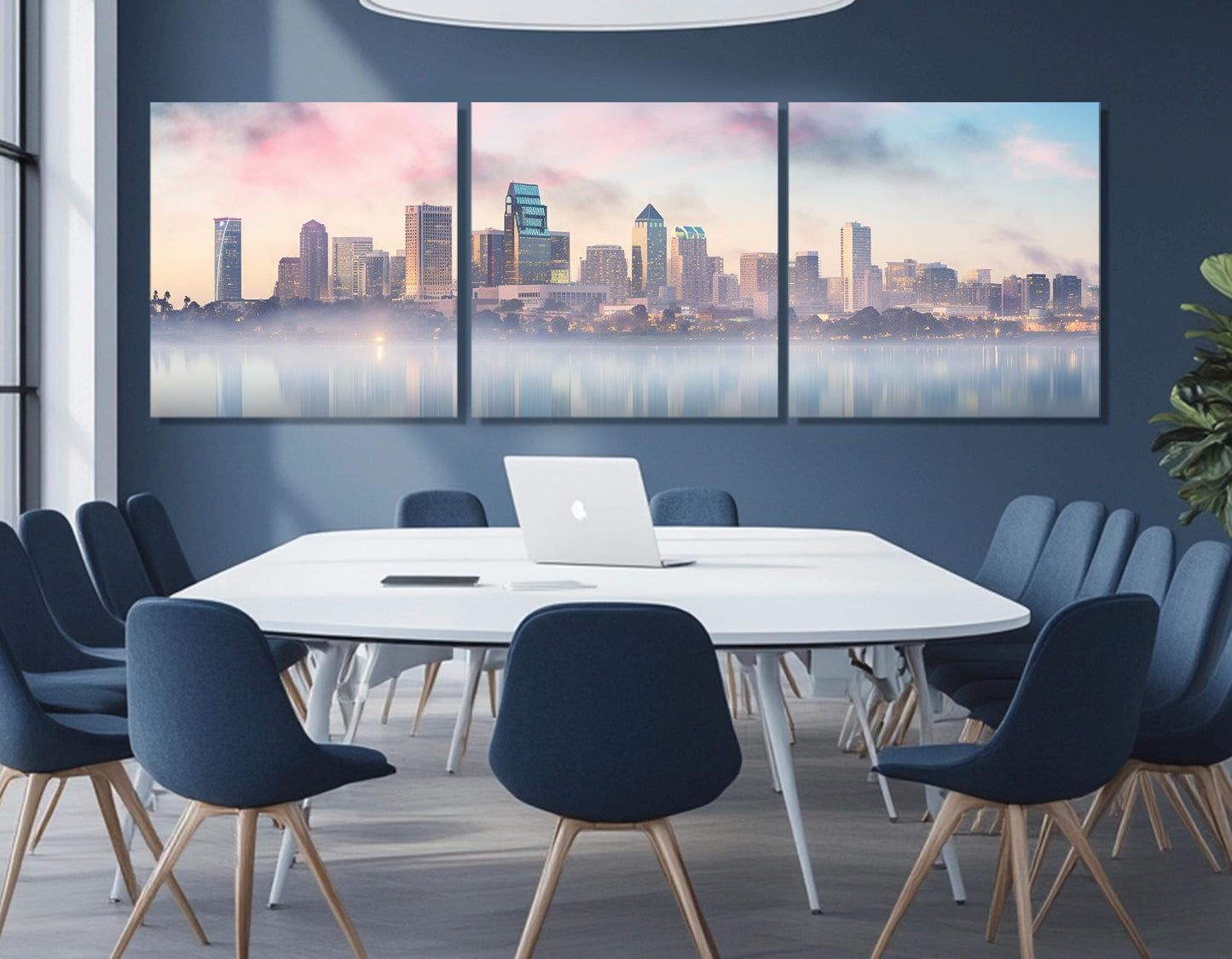 San Diego Canvas Print – Multi Panel Cotton Canvas | Framed City Skyline Wall Art
