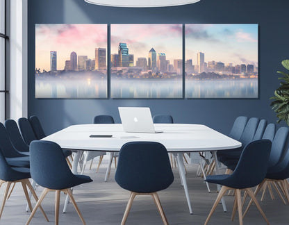 San Diego Canvas Print – Multi Panel Cotton Canvas | Framed City Skyline Wall Art