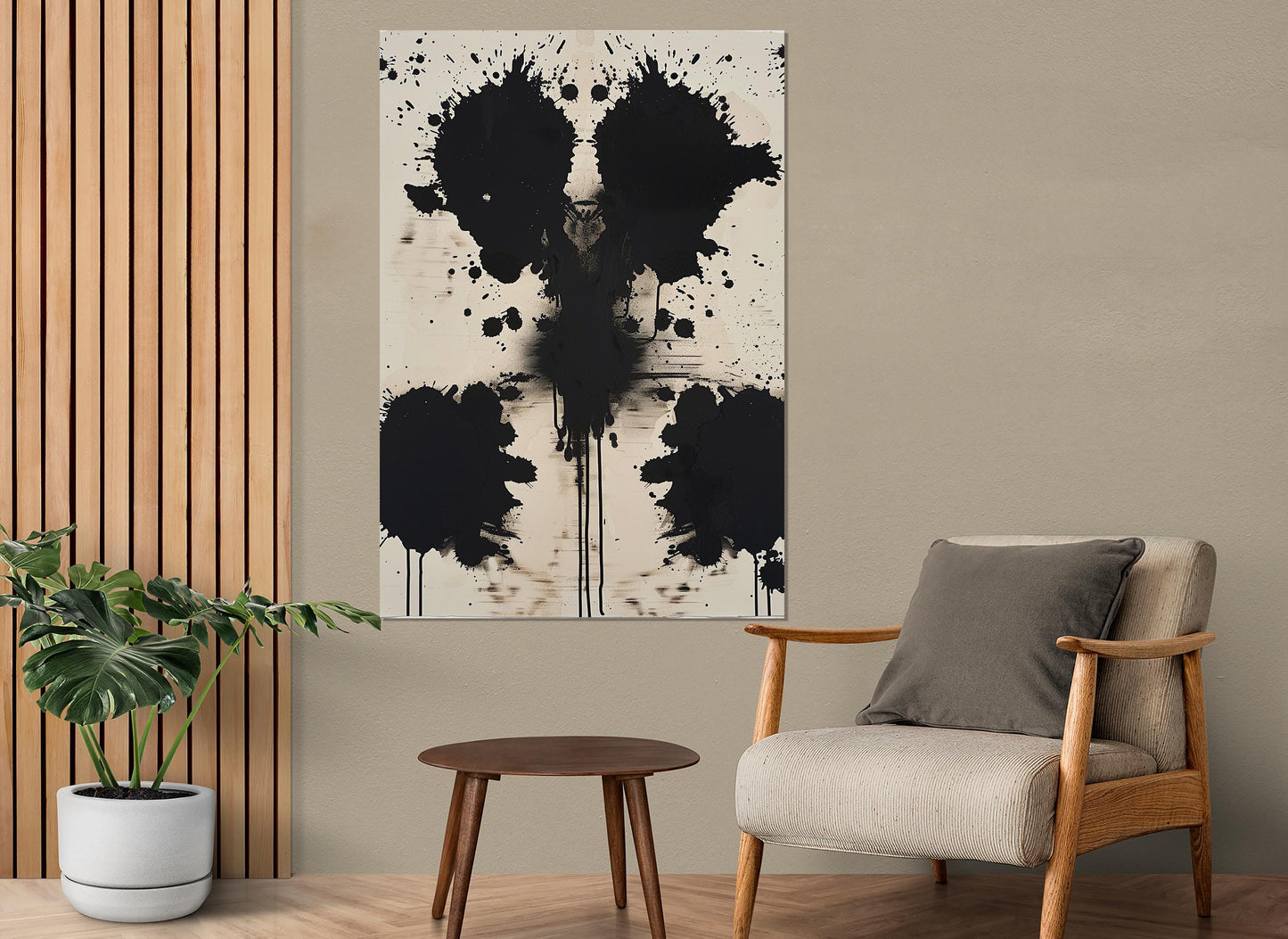 Psychological Canvas Print - Abstract Wall Art | Ready to Hang Framed Decor