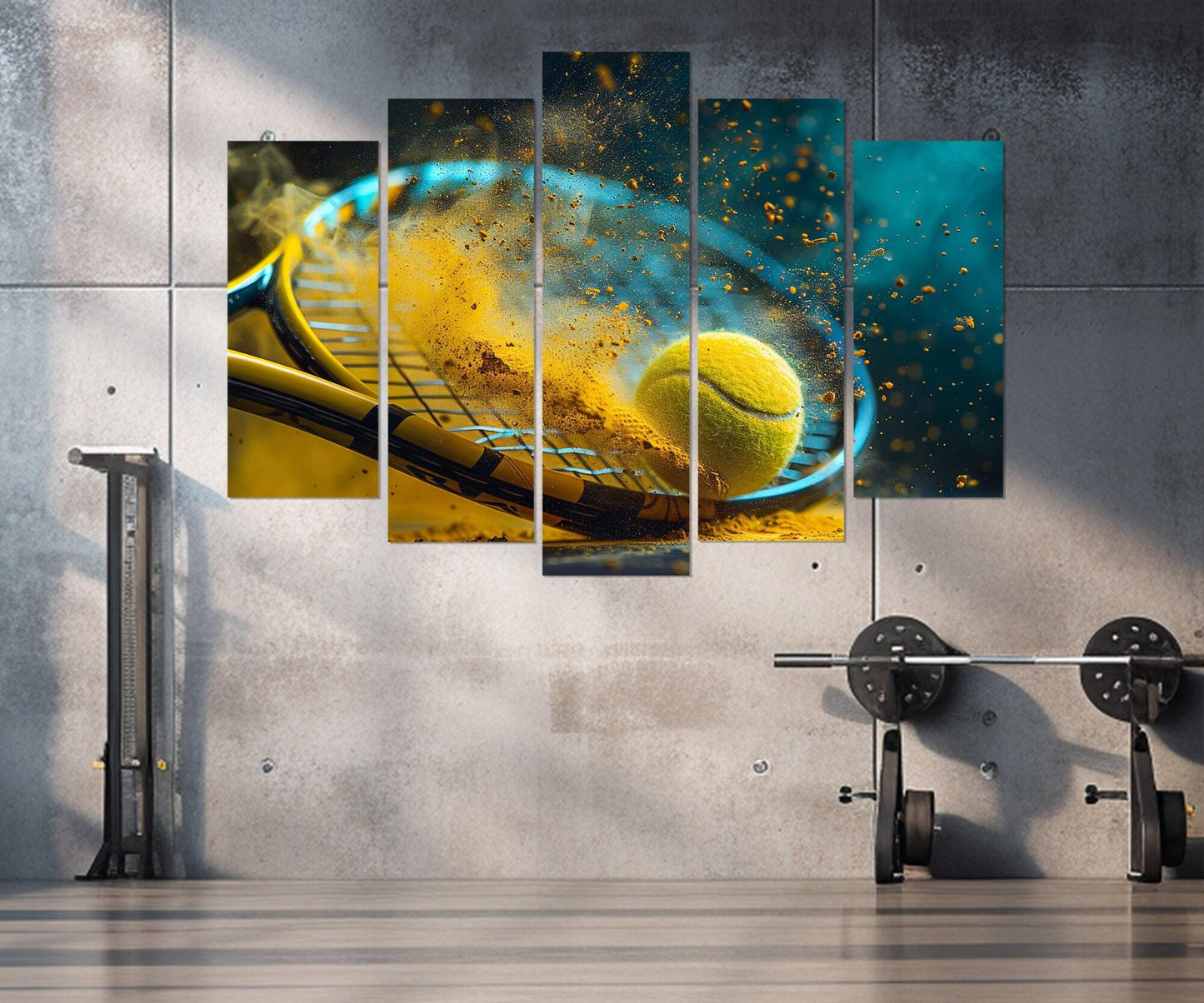 Tennis Canvas Print – Framed Cotton Canvas Wall Art | Ready To Hang Sports Decor