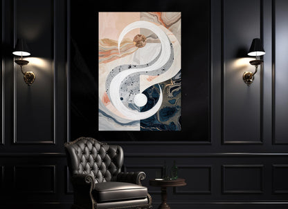 Abstract Modern Canvas Print – Minimalist Wall Art | Framed & Ready to Hang