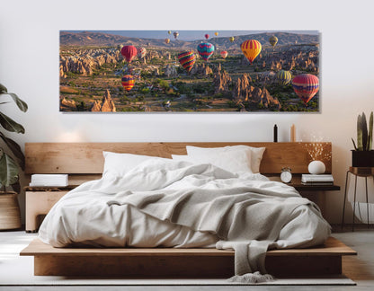 Kapadokia Balloon Festival Canvas – Framed Canvas Print | Ready To Hang Wall Art