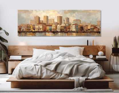 Rustic New Orleans Canvas Print – Gallery Wrapped Cotton Canvas | Ready to Hang Wall Art