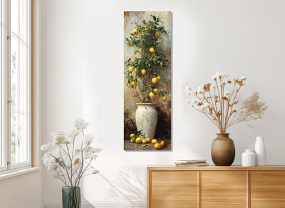 Lemon Tree Canvas Print - Rustic Canvas Art | Framed & Ready to Hang