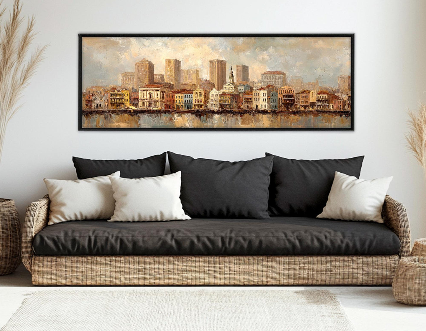 Rustic New Orleans Canvas Print – Gallery Wrapped Cotton Canvas | Ready to Hang Wall Art