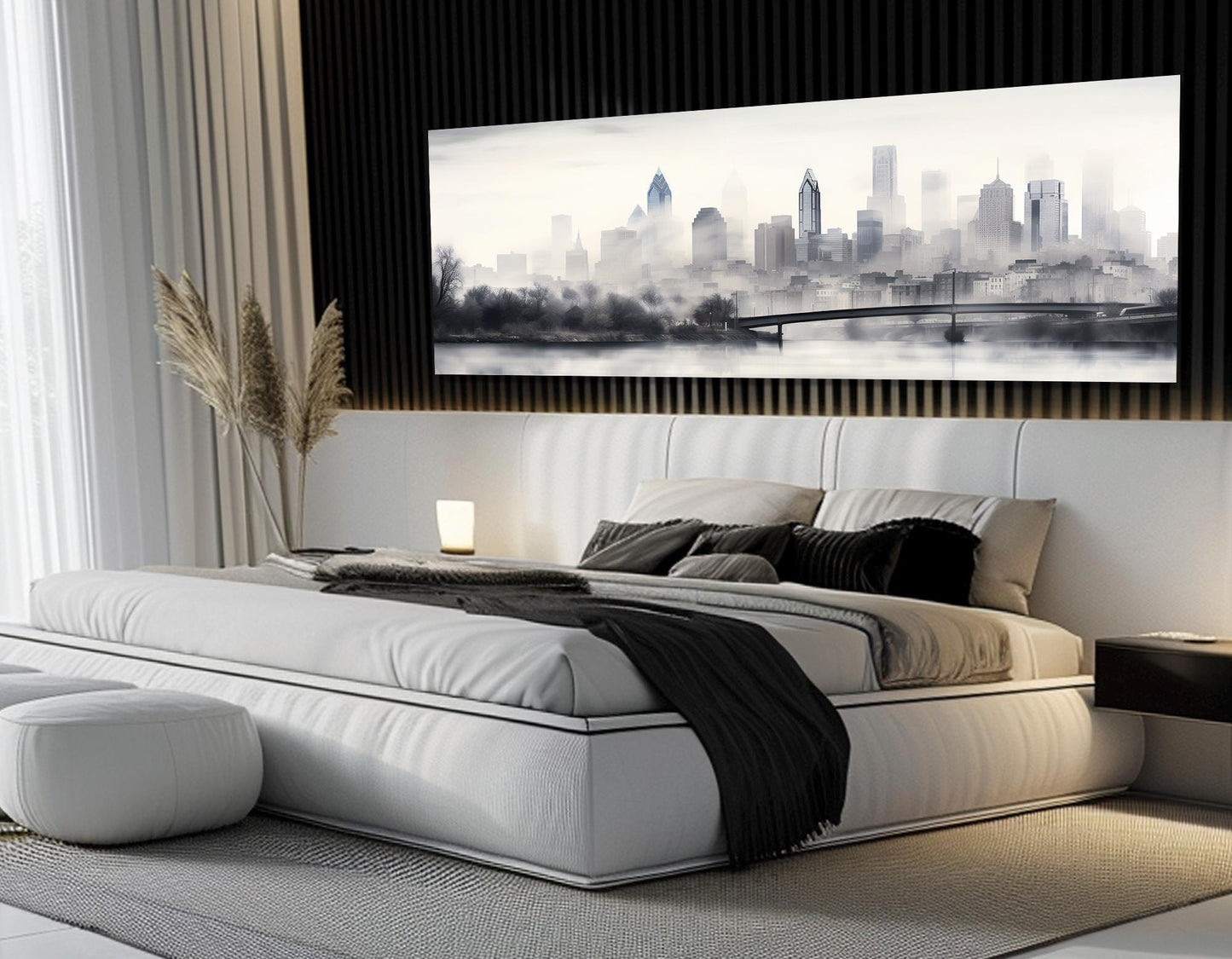 Philadelphia Canvas Print – Abstract Wall Art | Gallery Wrapped Cotton Canvas | Ready to Hang