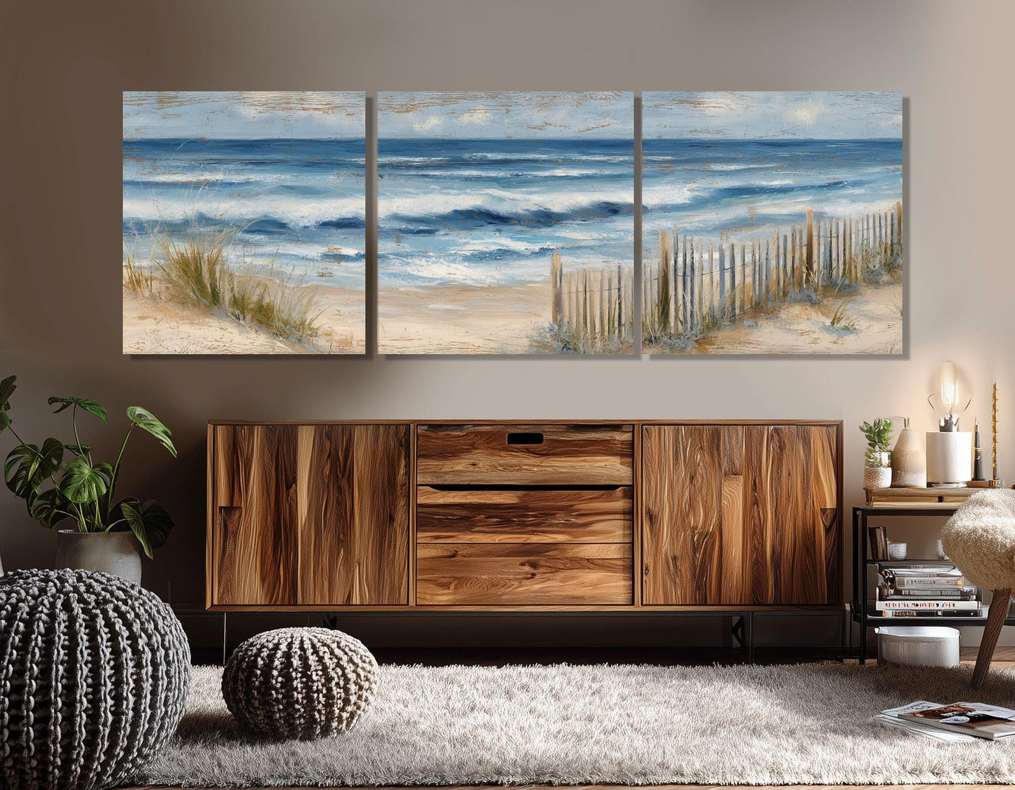 Calm Sea Canvas Print – Coastal Wall Art | Gallery Wrapped Cotton Canvas