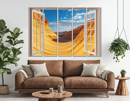 Wave Rock Canvas Print – Australia Wall Art | Ready to Hang Cotton Canvas