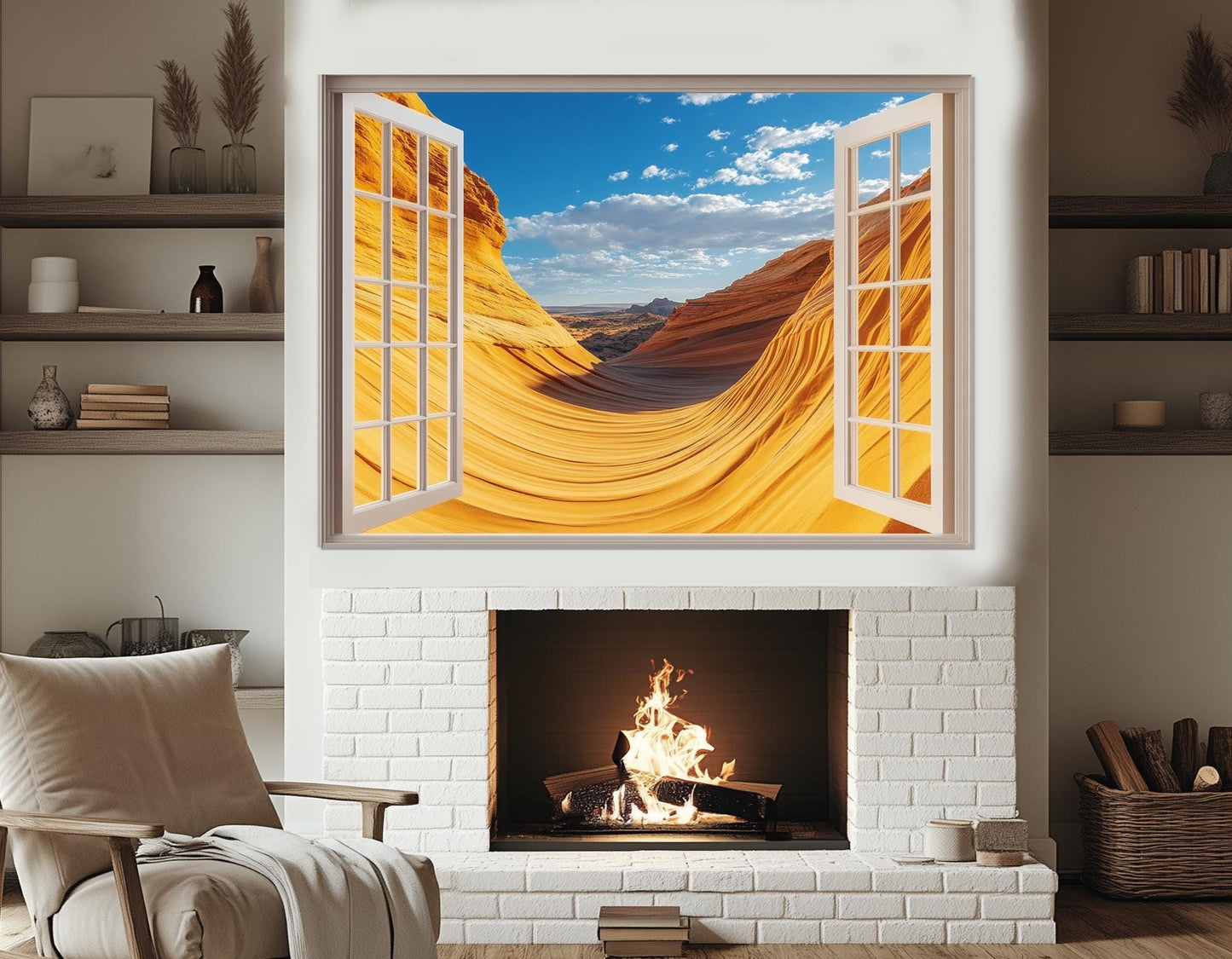 Wave Rock Canvas Print – Australia Wall Art | Ready to Hang Cotton Canvas