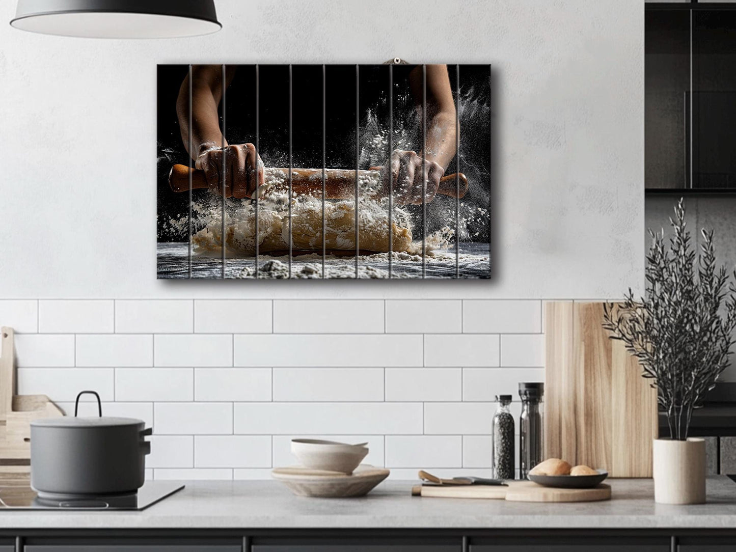 Wood Wall Art - Cooking Wall Art Printed on Wood, Pizza Wall Art, Kitchen Wall Decor, Chef Gift, Pizzeria Decor, Cook Gift, Kitchen Print