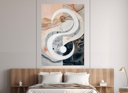 Modern Canvas Print – Abstract Minimalist Wall Art | Framed & Ready to Hang