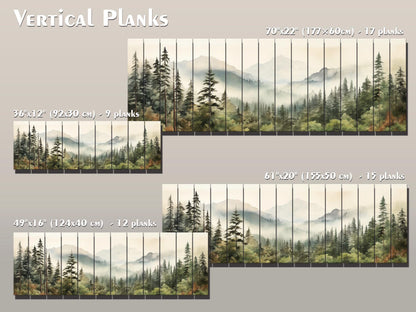 Redwood National Park Wood Print – Natural Wood Wall Art | Rustic Farmhouse Decor