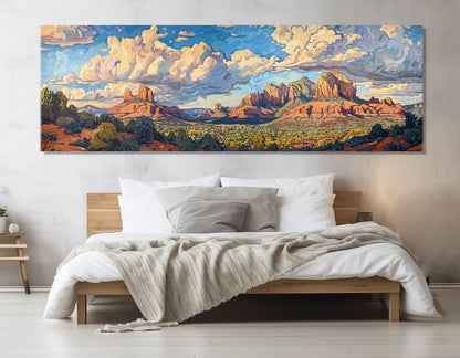 Sedona Rocks Canvas Print – Large Arizona Wall Art | Framed Canvas Print, Ready to Hang
