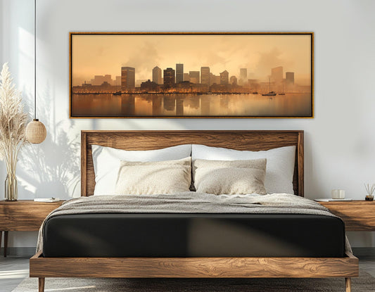 Baltimore Canvas Print – Abstract Wall Art | Framed, Ready to Hang, Gallery Wrapped