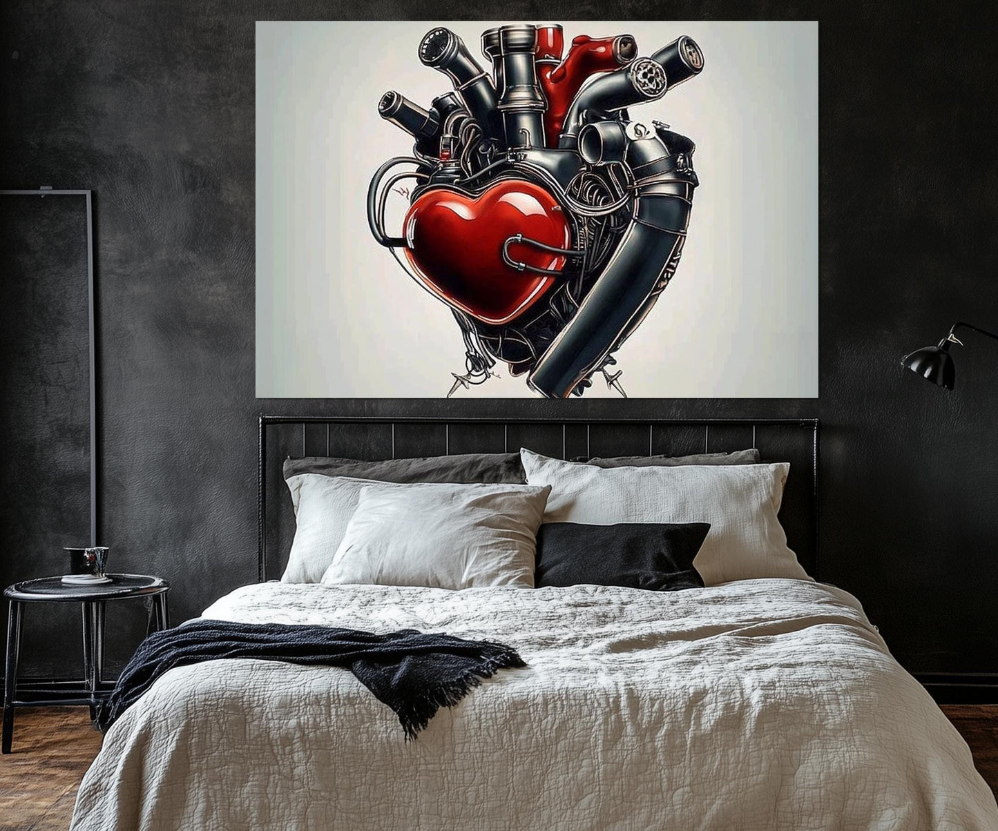 Engine Canvas Print – Abstract Engine Art | Workshop Wall Art, Ready to Hang