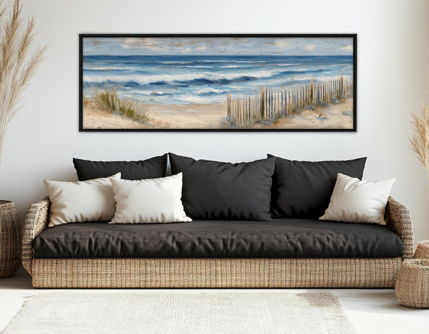 Calm Sea Canvas Print – Coastal Wall Art | Gallery Wrapped Cotton Canvas