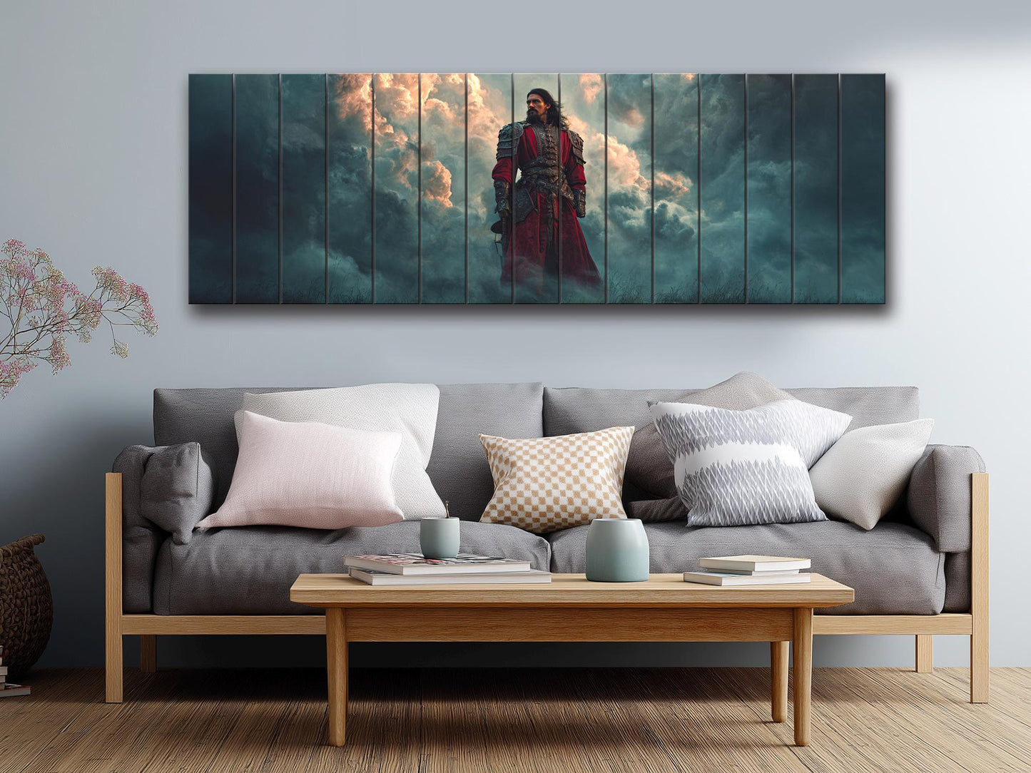 Vlad the Impaler Gothic Print on Wood