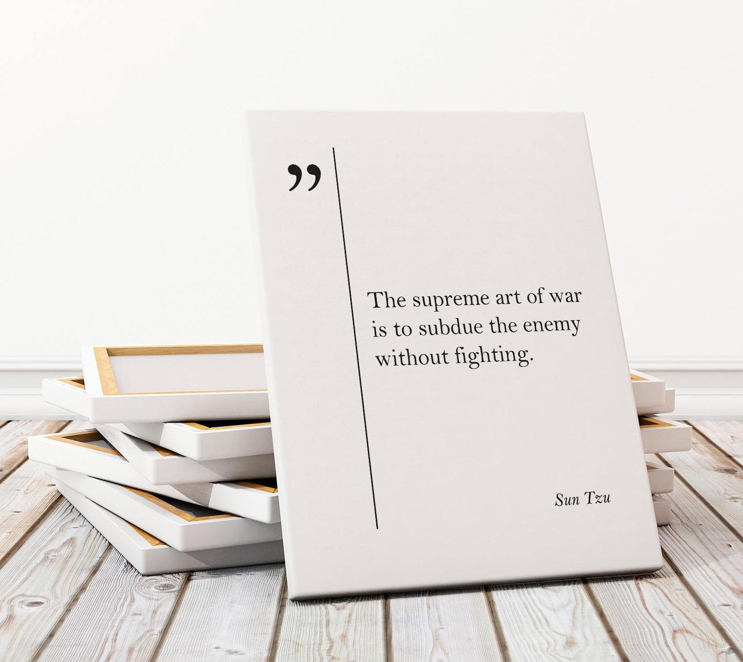Sun Tzu Quote Canvas Print Philosophy Quotes Sun Tzu Wall Art Life Quotes Sun Tzu Print Inspiring Teacher Gift Coworker Gift Sun Tzu Poster
