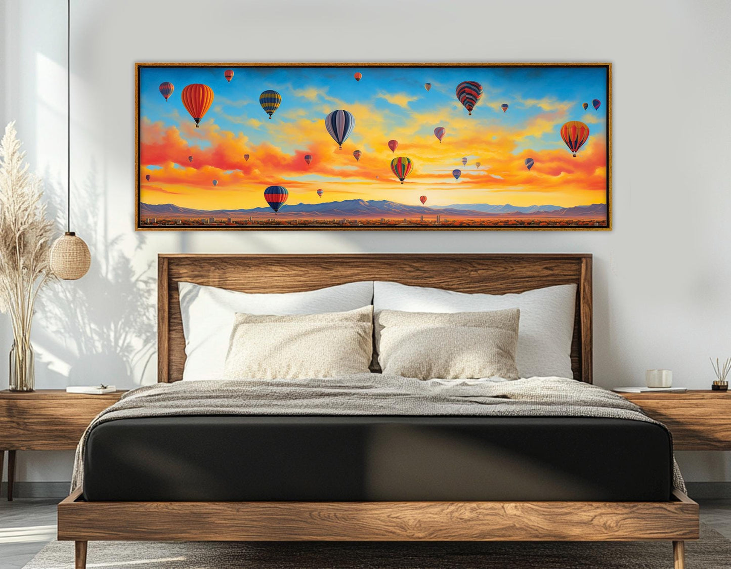 Albuquerque Wall Art – Balloon Festival Canvas Print | Framed & Ready to Hang