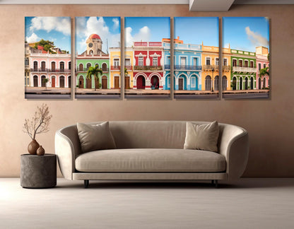 Puerto Rico Canvas Print – San Juan Wall Art | Large Framed Canvas, Ready to Hang