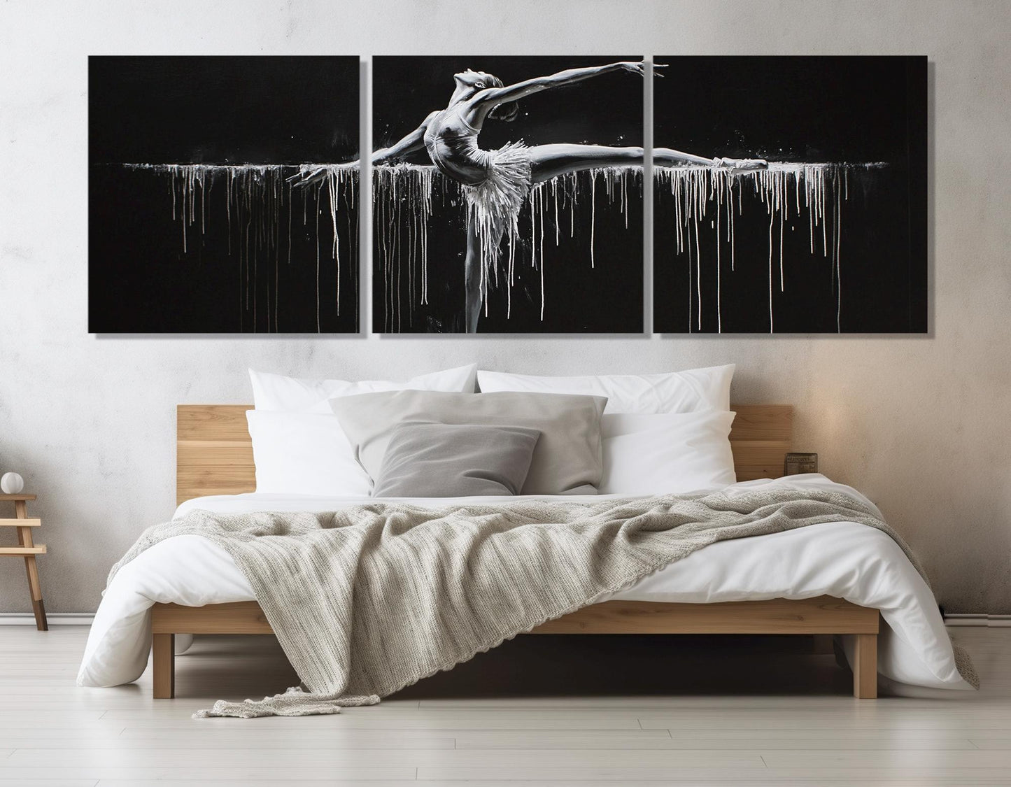 Ballet Canvas Print – Abstract Ballet Wall Art | Framed & Gallery Wrapped Canvas