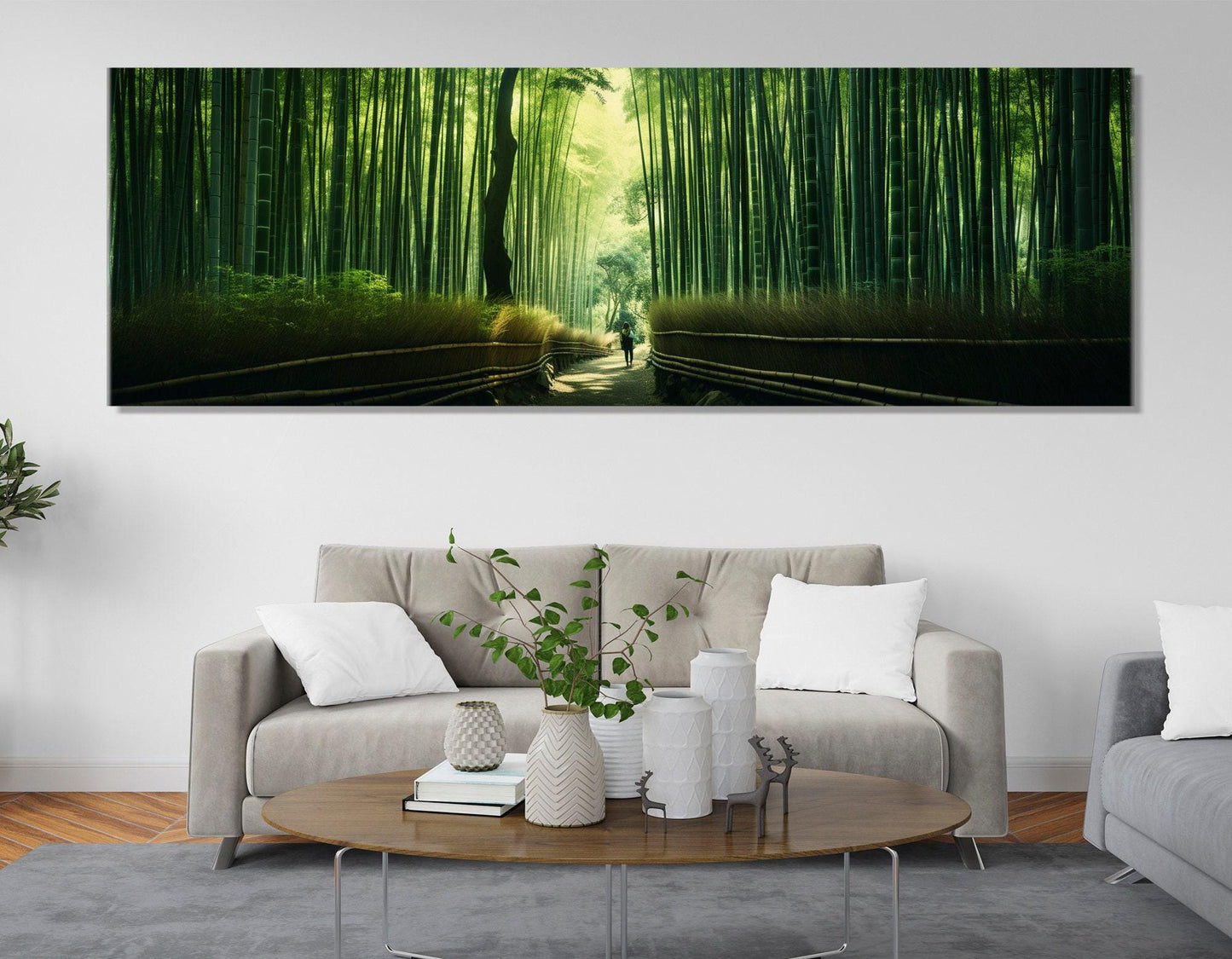 Bamboo Grove Canvas Print – Arashiyama Wall Decor | Framed Gallery Wrapped Art
