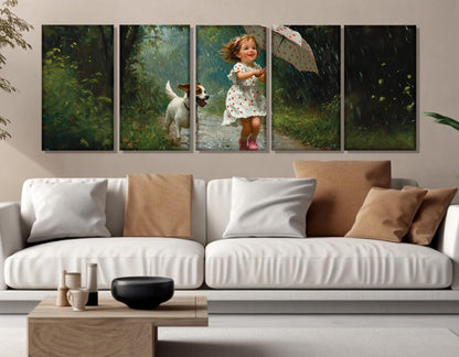 Happiness Canvas Print – Framed Cotton Canvas Art | Ready To Hang Wall Decor