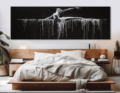 Ballet Canvas Print – Abstract Ballet Wall Art | Framed & Gallery Wrapped Canvas