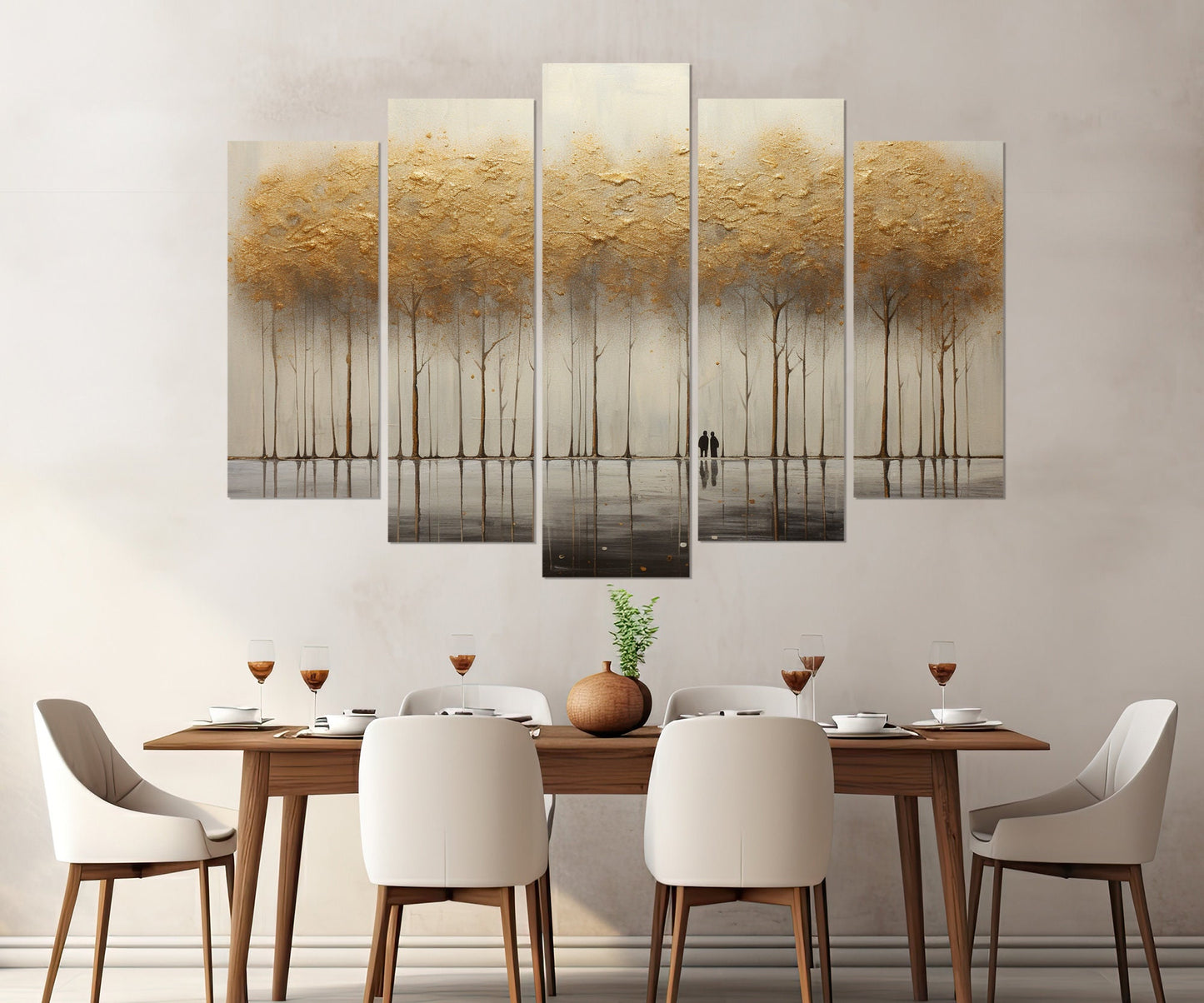 Romantic Wall Art – Minimalist Canvas Art | Framed Canvas Print, Ready to Hang