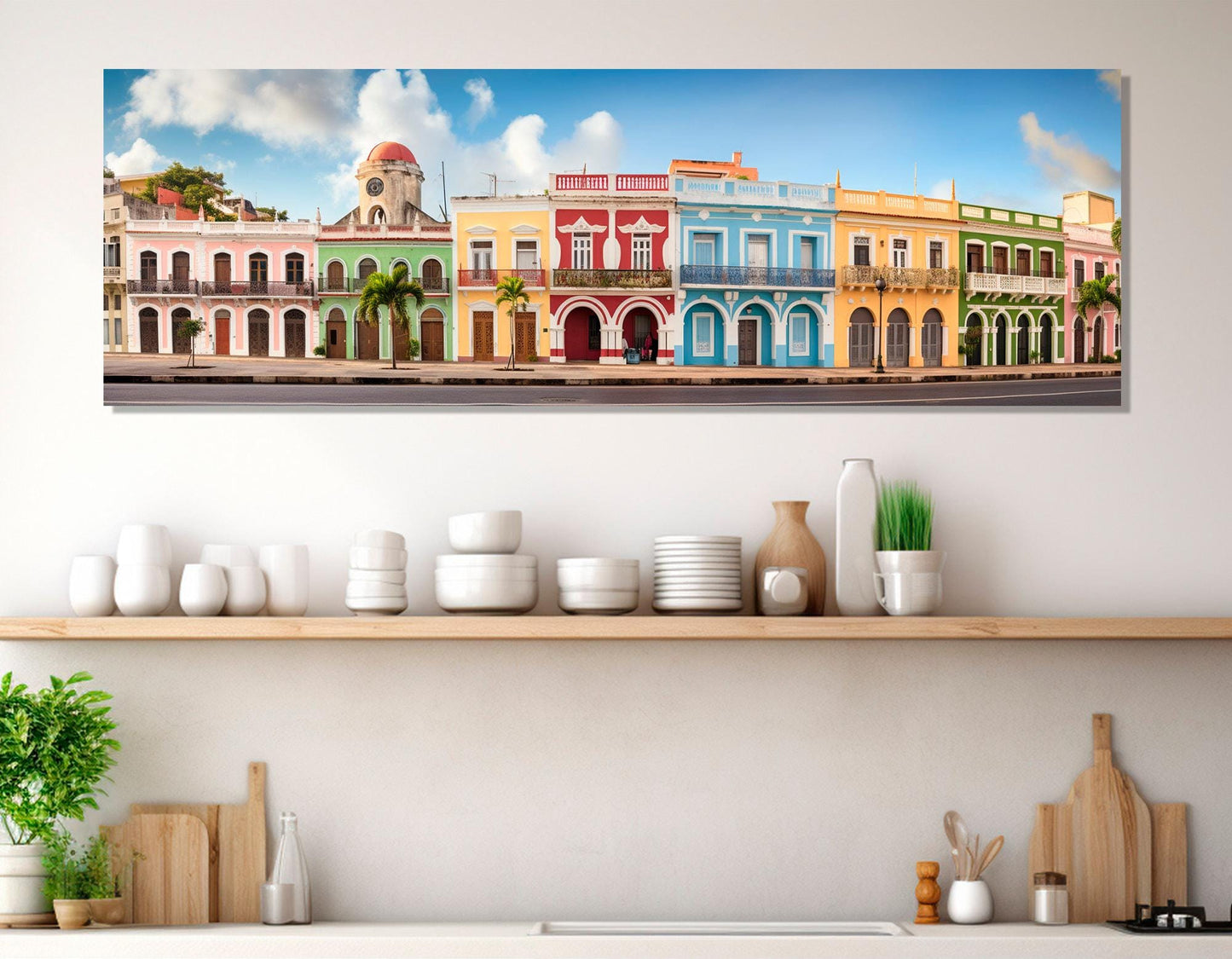 Puerto Rico Canvas Print – San Juan Wall Art | Large Framed Canvas, Ready to Hang