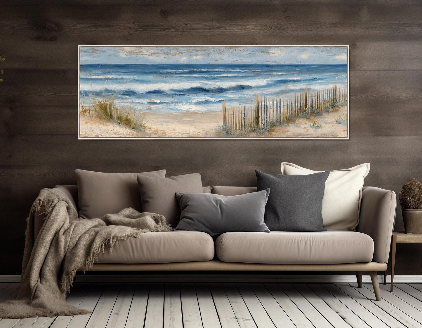Calm Sea Canvas Print – Coastal Wall Art | Gallery Wrapped Cotton Canvas